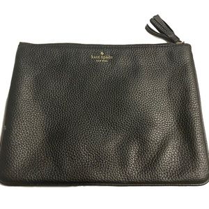 Kate Spade Clutch / Purse black leather